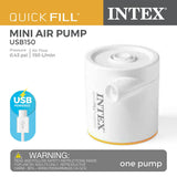 Quick-Fill: Electric Air Pump - USB150
