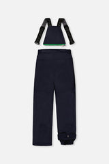 Two Piece Play Snowsuit Blue and Green Checkered Print with Navy Pants