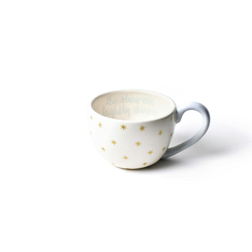 Gold Brightly Shining Stars Mug