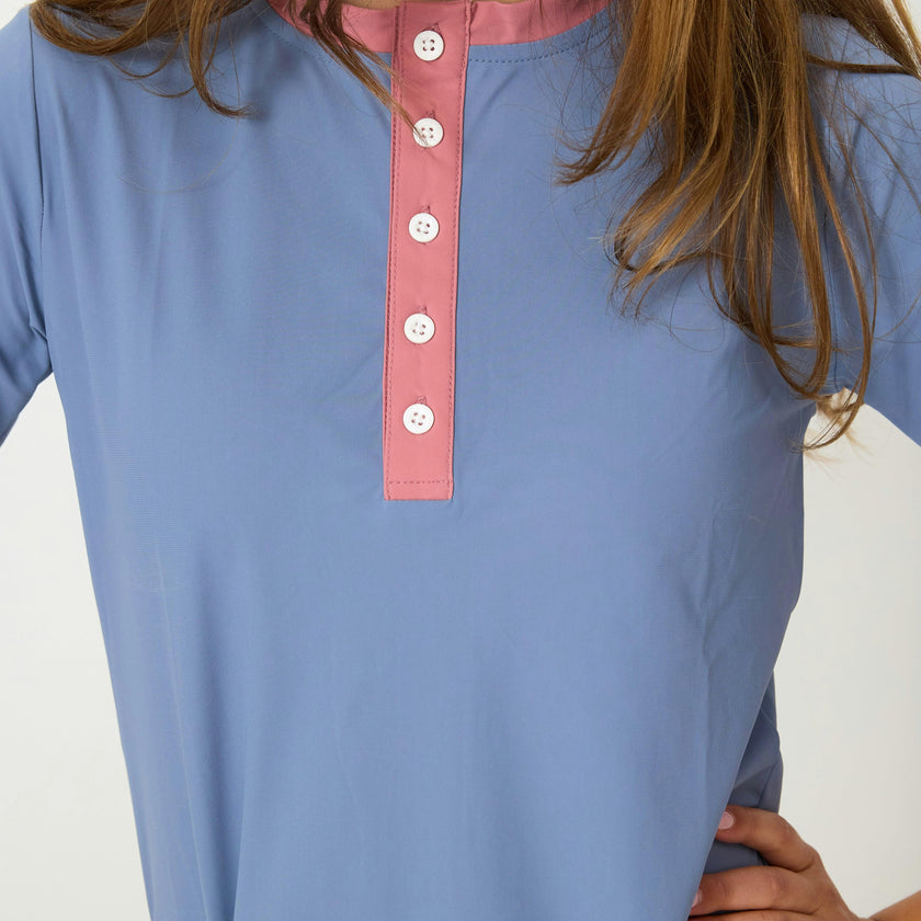 Girls Henley Top