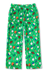 Boys Happy Sports Plush Pants