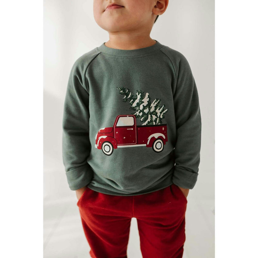 Girl's Raglan Sweatshirt