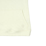 Boy Cream Long Hooded Pocket Jersey 100% Cotton