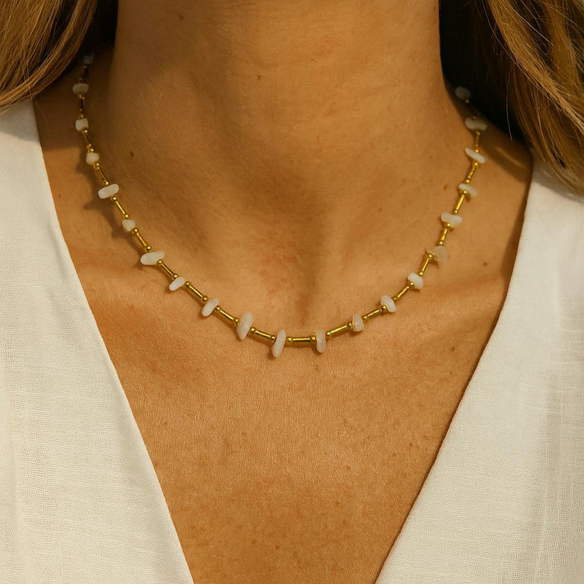 Beaded Rock Candy Necklace