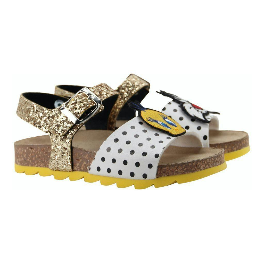 Yellow Looney Tunes Sandals