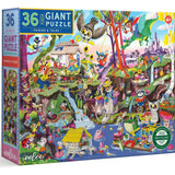 Giant Puzzle: Fairies & Tales - 36 pc