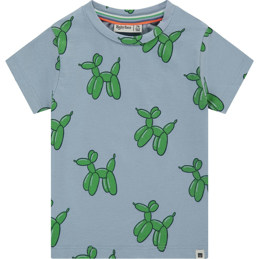 Balloon Dog Print T-Shirt