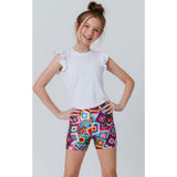 Girls Ruffle Crop Top