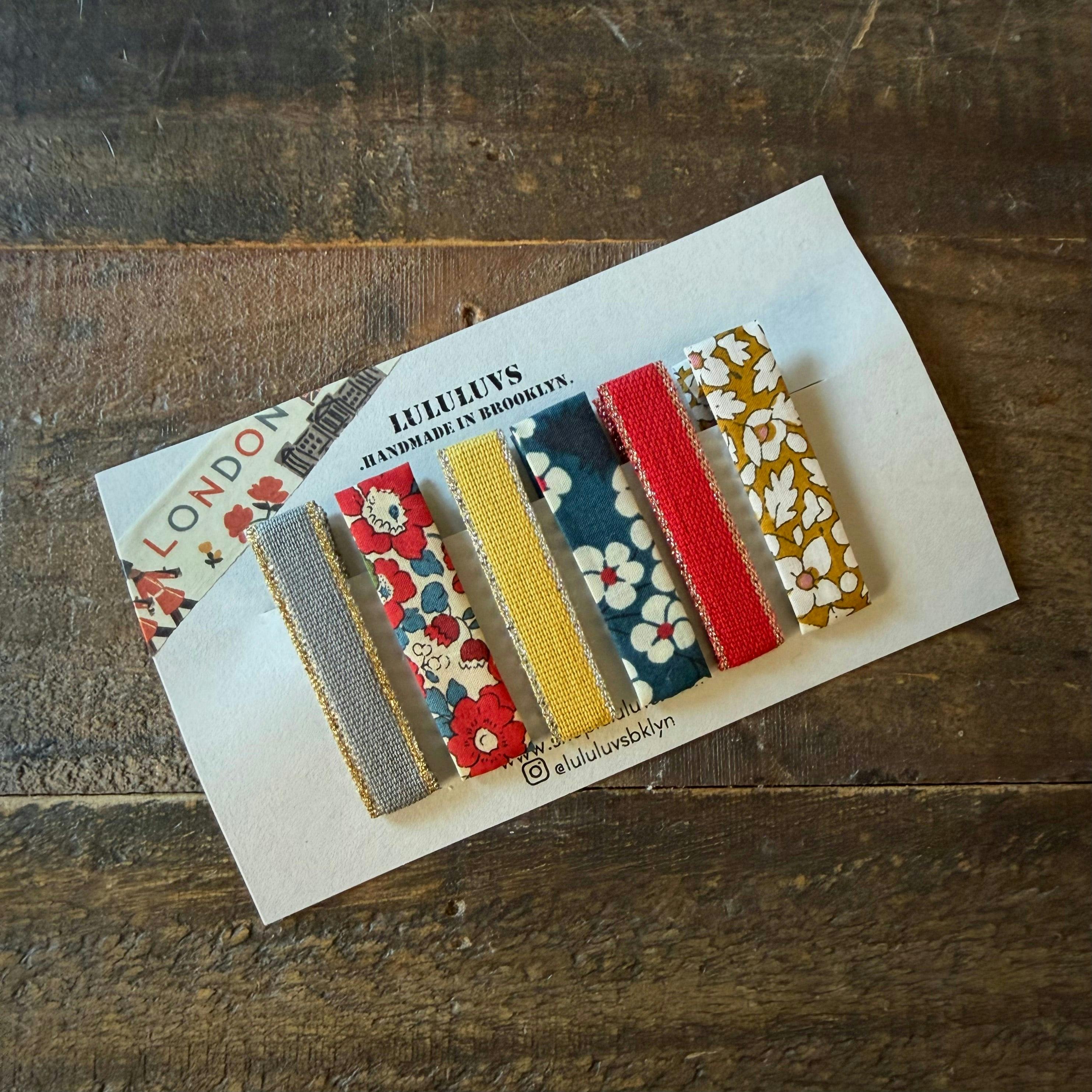 Liberty Bar Clips, Winter Jewels Bundle Set