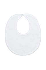 White Bubble Baby Bib