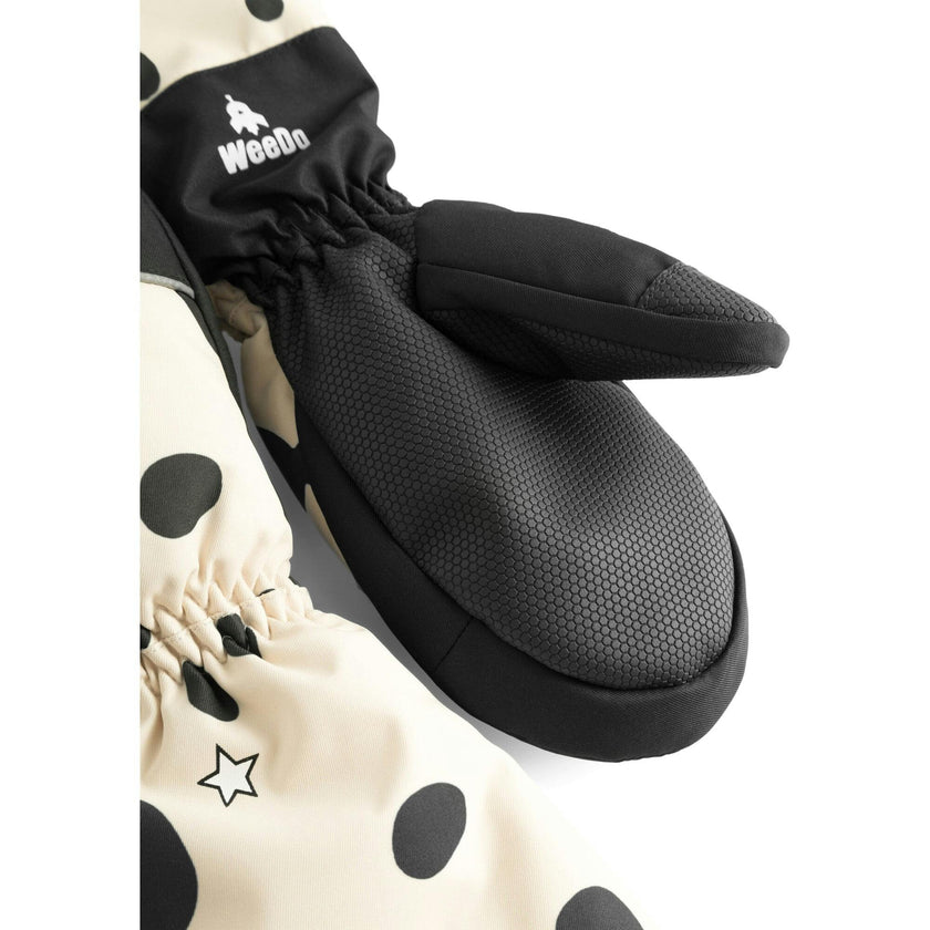 Puppydo Elastic Long Cuff Mittens, Prints