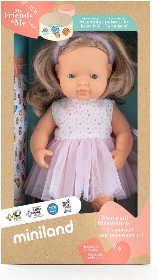 My Friends and Me Collection Baby Girl Doll with Dark Blonde Hair - 15"