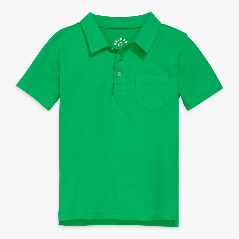 Kids short sleeve polo