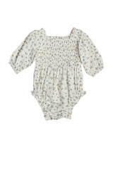 Baby Madeline Romper in Blue