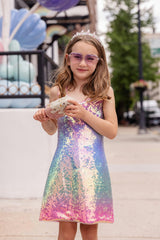 Rainbow Sunset Gem Dress
