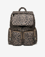 Alto Changing Backpack Brown Tonal Leopard