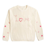 Ditsy Love Knit Women's Sweater