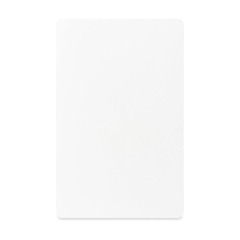Mini Crib Sheet in GOTS Certified Organic Brushed Cotton in Bright White