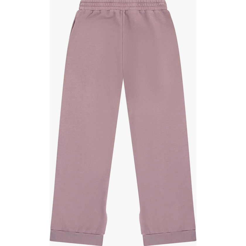 Tenly Cotton Fleece Split Hem Pocket Pant