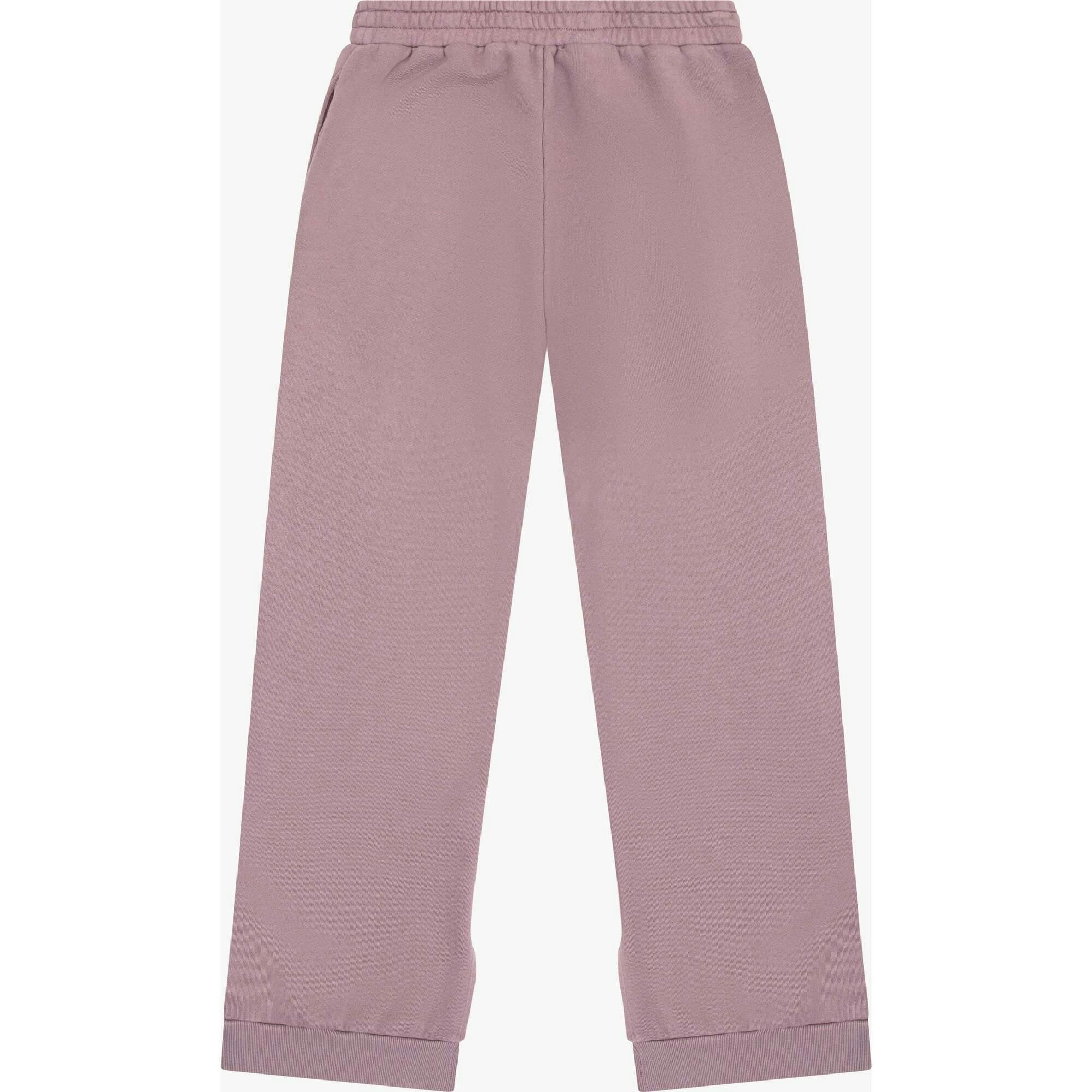 Tenly Cotton Fleece Split Hem Pocket Pant