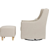Toco Swivel Glider and Ottoman