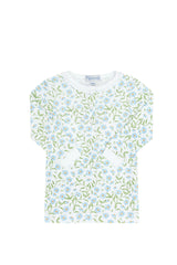 Blue Vines Print Pajama