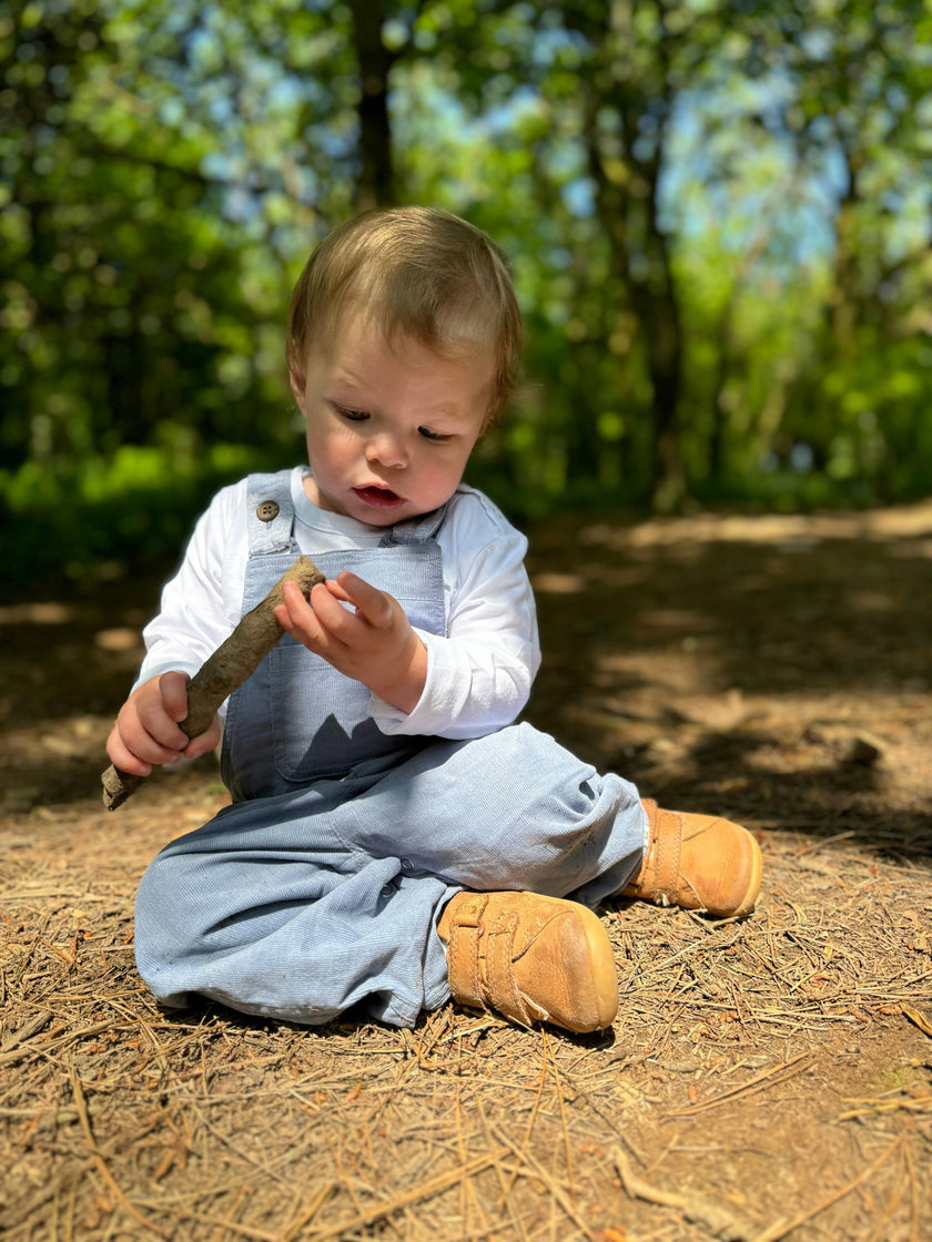HARRISON China Blue Cord Overall