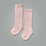 LLB Eyelet Knee High Socks (2 pairs in each order)