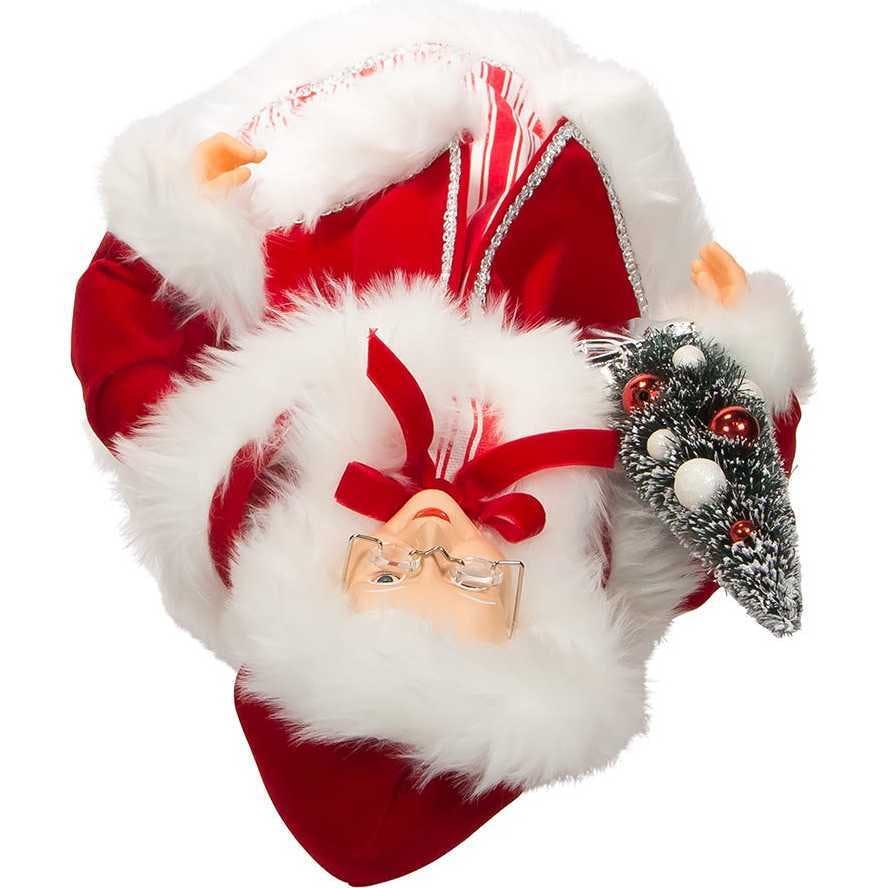 17.25-Inch Kringle Klaus Peppermint Mrs. Claus