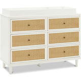 Marin with Cane 6 Drawer Dresser