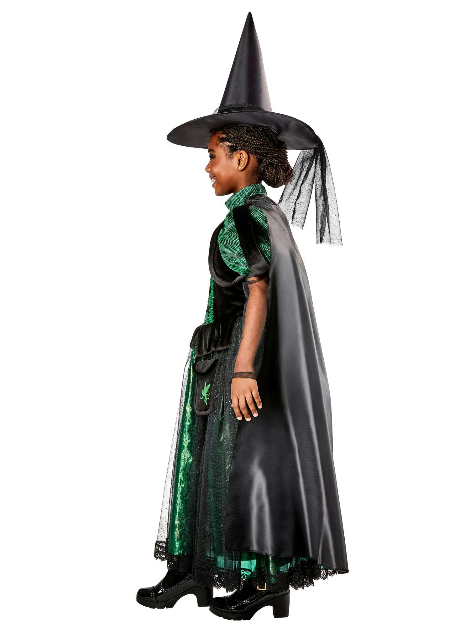 Girls' The Wizard of Oz Wicked Witch Costume - Deluxe