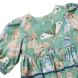 Baby Girls Maribelle Dress Set - Green Butterflies