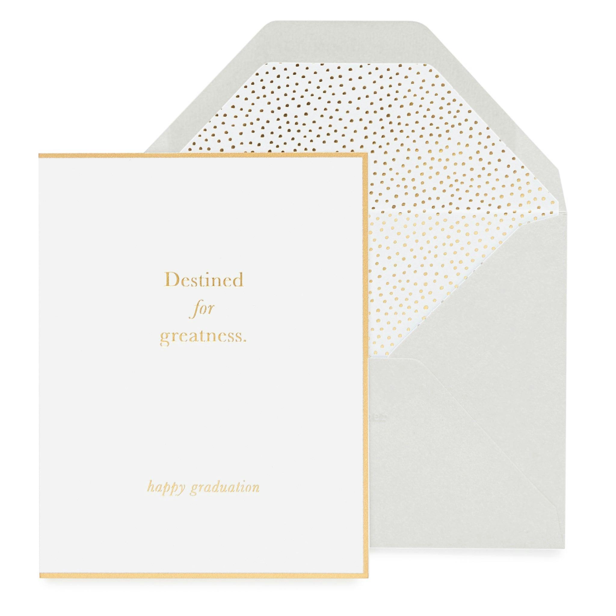 Destined For Greatness Card