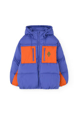 Purple Roadrunner Puffer Jacket