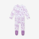 Babette Footie Ruffled Zippered One Piece