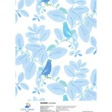 Papier peint SONGE coloris Bleu