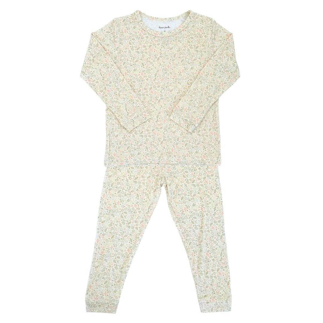 Toddler Pajama Set in Bloom By The Pond