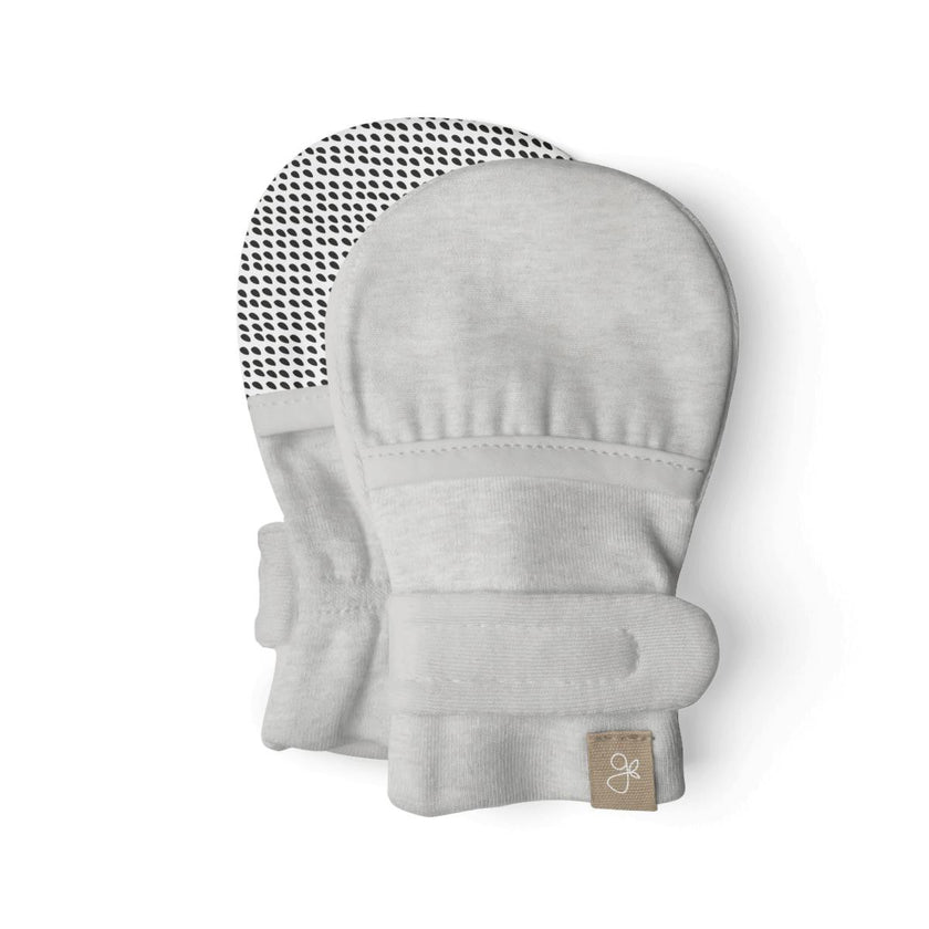 STAY ON MITTS | STORM GRAY — Bamboo Organic Cotton Blend