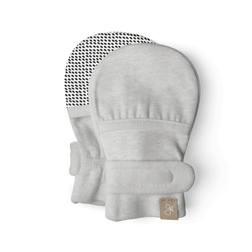 STAY ON MITTS | STORM GRAY — Bamboo Organic Cotton Blend