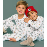 The Organic Long Sleeve Pajama Set [Tinsel Trees]