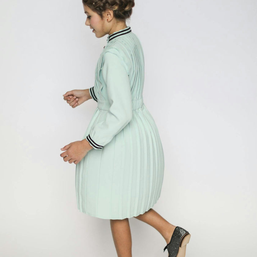Vivienne dress (chiffon mint)