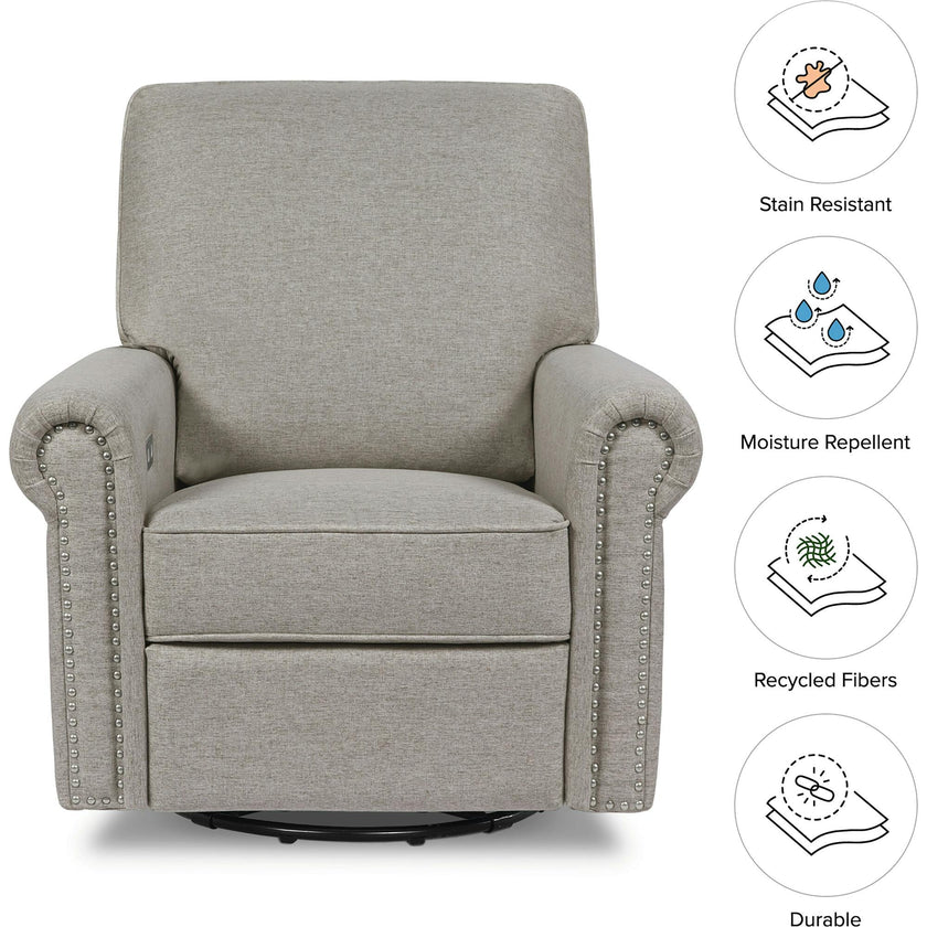 Linden Electronic Recliner And Swivel Glider