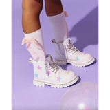 Rainbow Shimmer Stars Boots