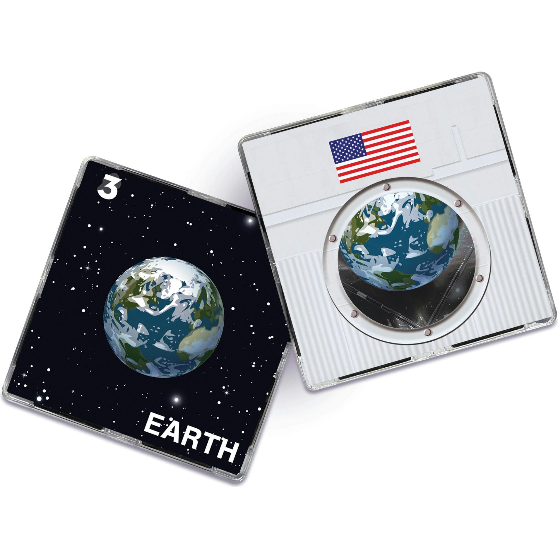 NASA Rocketship Magnetic Tiles 18-Piece Set