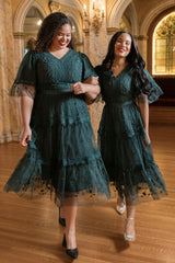 Jules Dress in Emerald