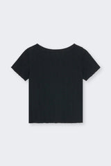 Romero Woman Tee Midnight Black