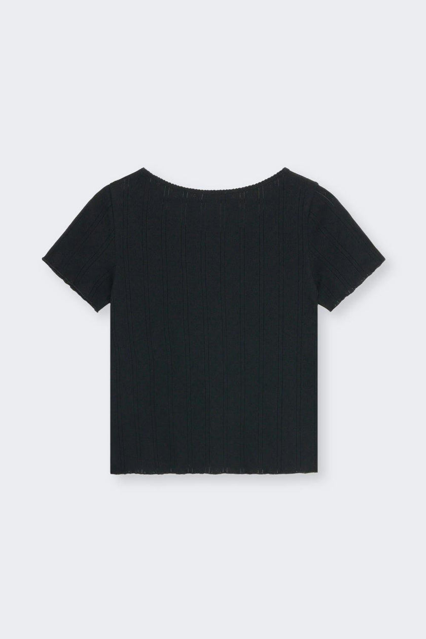 Romero Woman Tee Midnight Black