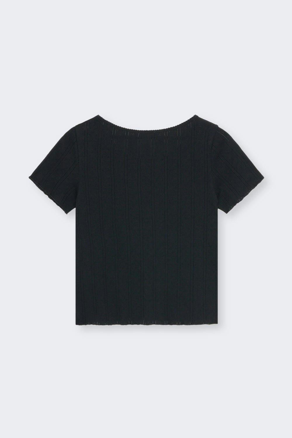 Romero Woman Tee Midnight Black