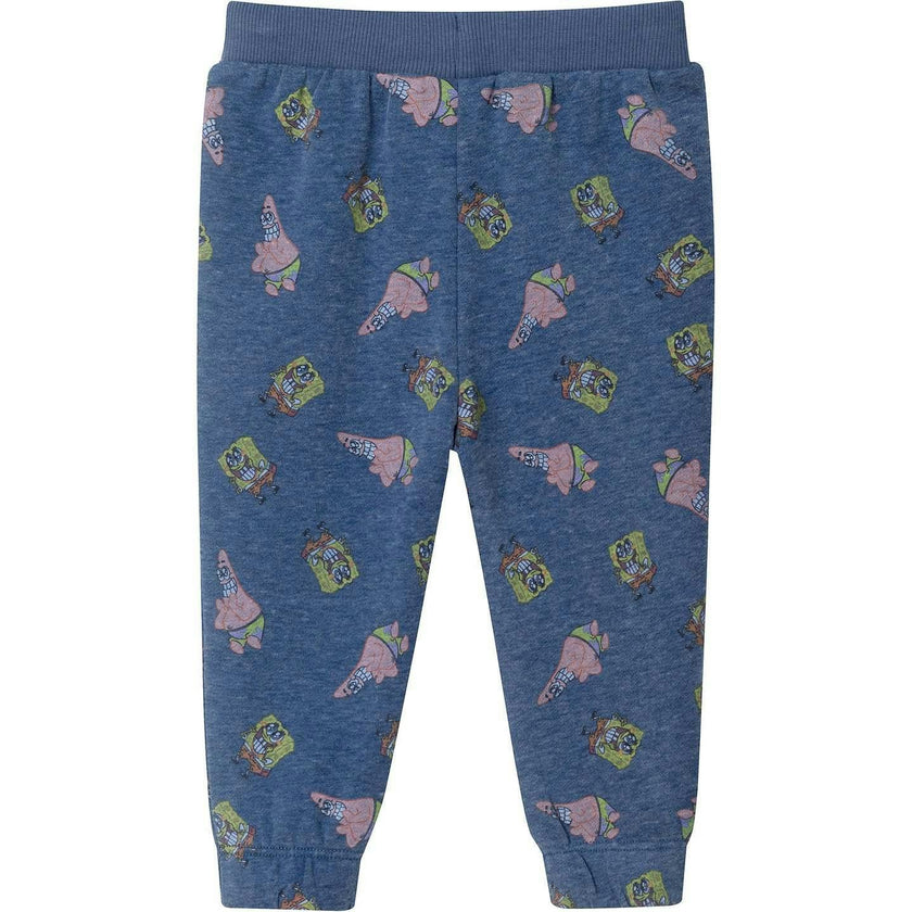 SpongeBob SquarePants™ x Andy & Evan® | Infant (9-24M) Spongebob French Terry Set | Navy