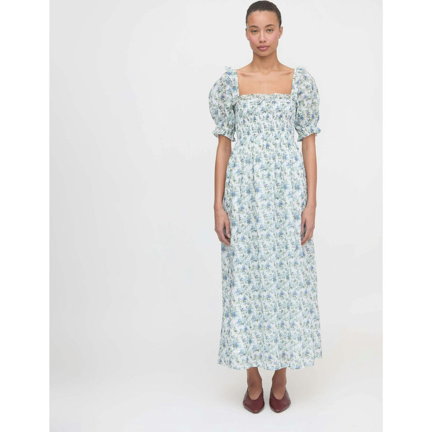 The Scarlett Nap Dress - Pale Blue